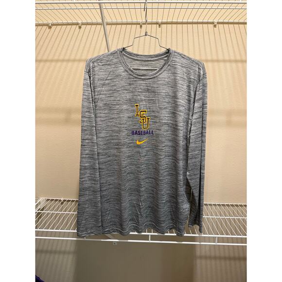 LSU Team Issued Custom Long Sleeve Shirt – 2025 National Championship Team XL - Picture 2 of 3